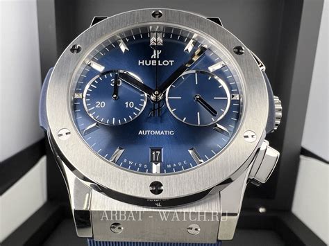 Classic Fusion Chronograph Titanium Blue 45 mm